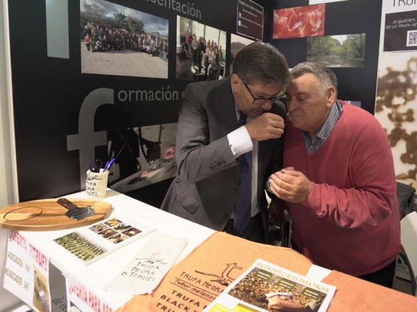 Éxito rotundo en la XIX Feria de la Trufa de Sarrión