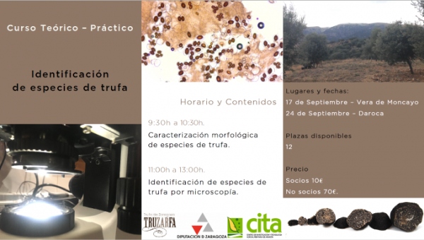 Curso Identificación de especies de Trufa