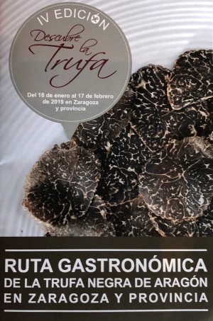 Formamos parte de la Ruta Gastronómica de la trufa Negra de Aragón &quot;Descubre la Trufa&quot;